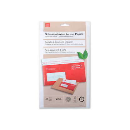 Artikelbild 22 für ELCO Lieferscheintaschen QuickVitro Papier DIN C5 20 St., Artikelnummer 400238