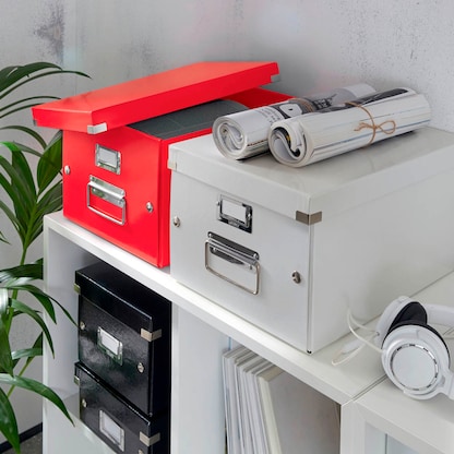Artikelbild 3 für AKTION: LEITZ Click & Store Aufbewahrungsbox 16,7 l rot 28,1 x 36,9 x 20,0 cm mit Prämie nach Registrierung, Artikelnummer 235339