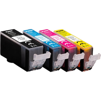 Artikelbild 3 für KMP schwarz, cyan, magenta, gelb Druckerpatronen kompatibel zu Canon PGI-520 BK, CLI-521 C/M/Y, 4er-Set, Artikelnummer 540983