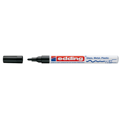 Artikelbild 16 für edding 751 creative Lackmarker schwarz 1,0 - 2,0 mm, 1 St., Artikelnummer 126169