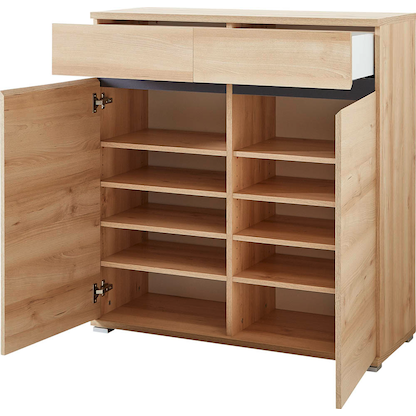 Artikelbild 15 für GERMANIA Schuhschrank Lissabon, 3471-228 edelbuche 1 Fachboden 96,0 x 40,0 x 103,0 cm, Artikelnummer 642312