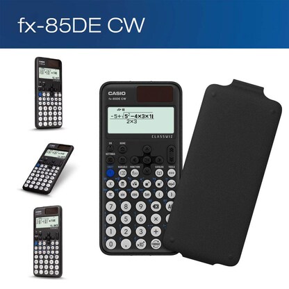 Artikelbild 4 für CASIO FX-85DE CW Wissenschaftlicher Taschenrechner schwarz, Artikelnummer 895852