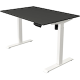 Artikelbild 1 für Kerkmann Move 1 elektrisch höhenverstellbarer Schreibtisch anthrazit rechteckig, T-Fuß-Gestell weiß 120,0 x 80,0 cm, Artikelnummer 852412