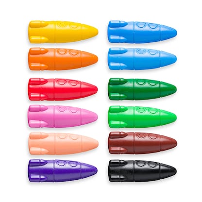 Artikelbild 2 für JOLLY Rocket Wachsmalstifte farbsortiert, 12 St., Artikelnummer 609749