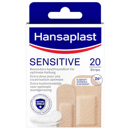 Artikelbild für Hansaplast Pflaster SENSITIVE 48495 hellbeige, 20 St., Artikelnummer 578058