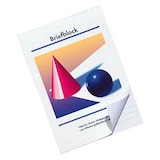 Artikelbild 1 für 10 Briefblöcke Kugel und Kegel DIN A5 liniert, Artikelnummer 425991