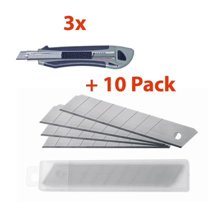 Artikelbild 9 für MAUL Cuttermesser Profi grau 18 mm, 1 Set, Artikelnummer 398743