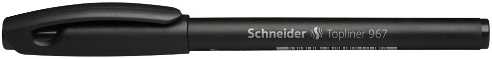 Schneider Topliner 967 Fineliner Pen - Blue (Pack Of 10 - View #3