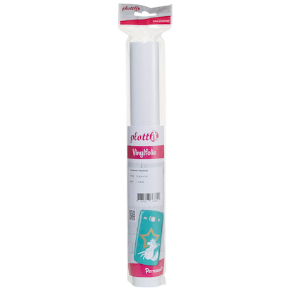 Artikelbild 5 für plottiX Vinylfolie permanent weiß 31,5 cm x 1,0 m, 1 Rolle, Artikelnummer 266904