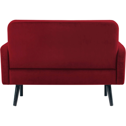 Artikelbild 4 für meet powered by PAPERFLOW 2-Sitzer Sofa LISBOA rot schwarz Stoff, 1 St., Artikelnummer 851182