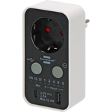 Artikelbild 1 für brennenstuhl Timer-Steckdose schwarz, Artikelnummer 482634