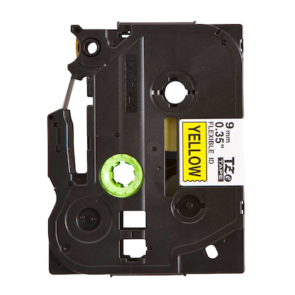 Artikelbild 3 für brother Schriftband TZe-FX621 TZEFX621, 9 mm schwarz auf gelb, Artikelnummer 653642