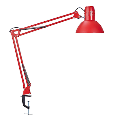 Artikelbild 9 für MAUL MAULstudy Schreibtischlampe rot mit Tischklemme, Artikelnummer 478414