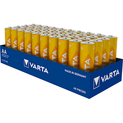 Artikelbild für 40 VARTA Batterien LONGLIFE Mignon AA 1,5 V, Artikelnummer 423612