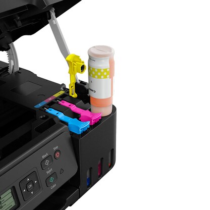 Artikelbild 3 für AKTION: Canon PIXMA G3570 3 in 1 Tintenstrahl-Multifunktionsdrucker schwarz mit 30 Euro CashBack, Artikelnummer 848483