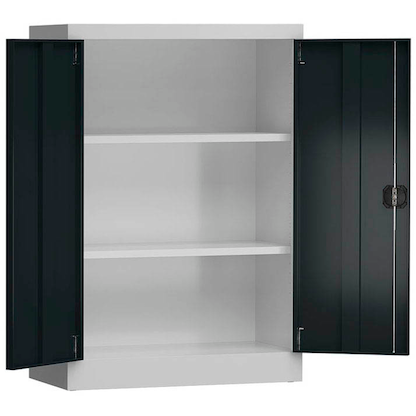 Artikelbild für ClassiX Metallschrank X-530328 anthrazit, lichtgrau 92,0 x 42,0 x 120,0 cm, aufgebaut, Artikelnummer 183846