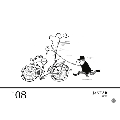 Artikelbild 9 für Heye Abreißkalender LORIOT 2026, Artikelnummer 551238