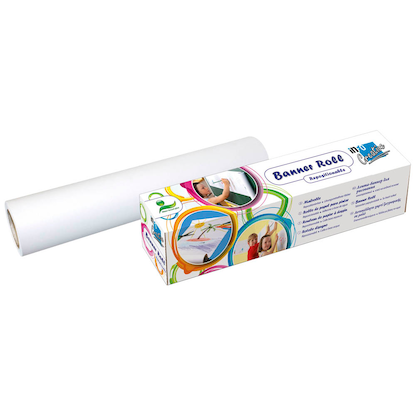 Artikelbild für inFO Malrolle BLANCO 80 g/qm, 30,0 cm x 12,2 m, Artikelnummer 355812