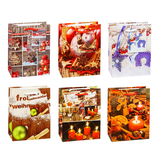 Artikelbild 1 für 12 TSI Geschenktüten Weihnachten Serie 6 Motiv sortiert 11,0 x 14,0 cm, Artikelnummer 648992