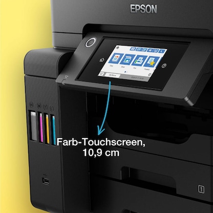 Artikelbild 13 für AKTION: EPSON EcoTank ET-5855 4 in 1 Tintenstrahl-Multifunktionsdrucker schwarz + GRATIS Ariete Airy Fryer 4 L Heißluftfritteuse mit 150 Euro CashBack, Artikelnummer 708137