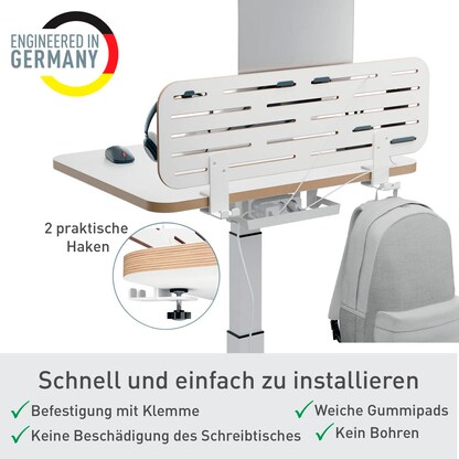 Artikelbild 11 für LEITZ Pegboard Anbau-Schreibtisch-Organizer weiß, Artikelnummer 401549