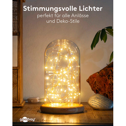 Artikelbild 11 für goobay LED Dekoleuchte transparent, Artikelnummer 725311