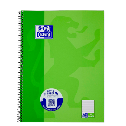 Artikelbild 17 für OXFORD Collegeblock Schule liniert DIN A4 Innenrand, 1 Block, Artikelnummer 178917