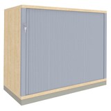 Artikelbild 1 für fm Sidney Rollladenschrank königsahorn 1 Fachboden 100,0 x 44,2 x 78,1 cm, Artikelnummer 160612