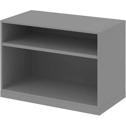 Artikelbild 8 für röhr quantum Schreibtisch eiche Trapezform, Wangen-Gestell grau 176,3/180,0 x 80,0/100,0 cm, Artikelnummer 722601