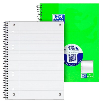 Artikelbild 19 für OXFORD Collegeblock Schule Kleinformat liniert DIN A5 Innenrand, 1 Block, Artikelnummer 759677