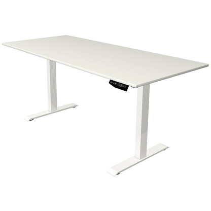 Artikelbild für Kerkmann Move 1 elektrisch höhenverstellbarer Schreibtisch weiß rechteckig, T-Fuß-Gestell weiß 180,0 x 80,0 cm, Artikelnummer 852470