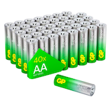 Artikelbild 1 für 40 GP Batterien SUPER Mignon AA 1,5 V, Artikelnummer 647624