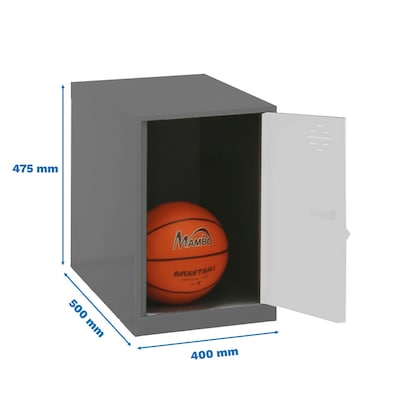 Artikelbild 2 für Simonrack Spind SIMONLOCKER DISM anthrazit, weiß 8425437117725, 1 Schließfach 40,0 x 50,0 x 47,5 cm, Artikelnummer 355392