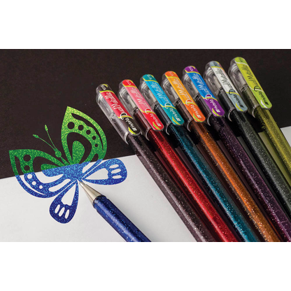 Artikelbild 6 für Pentel Hybrid Dual Metallic Gelschreiber 0,5 mm, Schreibfarbe: gold, 1 St., Artikelnummer 492203