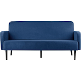 Artikelbild 1 für meet powered by PAPERFLOW 3-Sitzer Sofa LISBOA blau schwarz Stoff, 1 St., Artikelnummer 851227