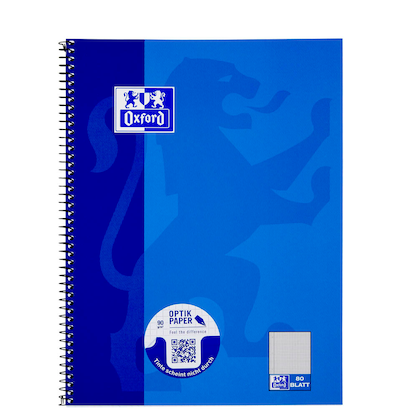 Artikelbild für OXFORD Collegeblock Schule kariert DIN A4 Innenrand, 1 Block, Artikelnummer 178929