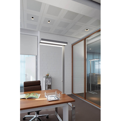 Artikelbild 2 für MAUL MAULjuvis Schreibtischlampe silber mit Tischklemme, Artikelnummer 827358