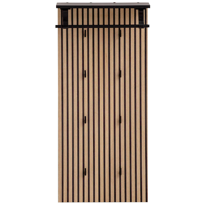 Artikelbild 24 für MÖBELPARTNER Wandgarderobe Hank 157120 eiche Holz 8 Haken 50,0 x 110,6 cm, Artikelnummer 255119