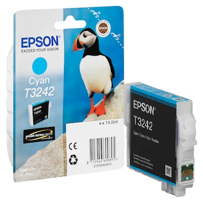 Artikelbild 18 für EPSON T3242 cyan Druckerpatrone, Artikelnummer 546806
