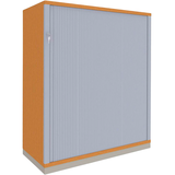 Artikelbild 1 für fm Sidney Rollladenschrank buche 2 Fachböden 100,0 x 44,2 x 113,3 cm, Artikelnummer 160602