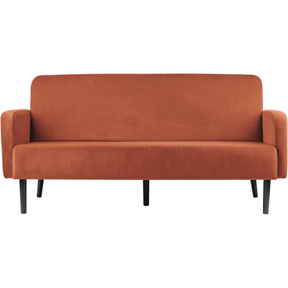 Artikelbild für meet powered by PAPERFLOW 3-Sitzer Sofa LISBOA rost schwarz Stoff, 1 St., Artikelnummer 851244