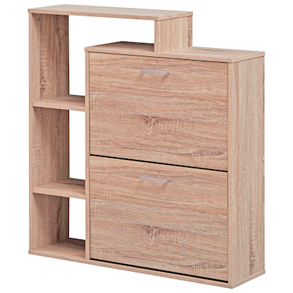 Artikelbild 6 für WOHNLING Schuhschrank, WL1.793 sonoma-eiche 4 Fachböden 85,0 x 24,0 x 93,0 cm, Artikelnummer 905634