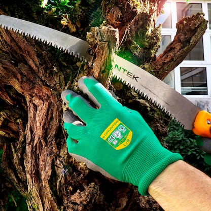 Artikelbild 7 für GRÜNTEK® unisex Gartenhandschuhe grün Größe 8, 5 Paar, Artikelnummer 316788