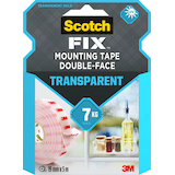 Artikelbild 1 für Scotch FIX™ TRANSPARENT doppelseitiges Klebeband 19,0 x 5,0 m, 1 Rolle, Artikelnummer 570859