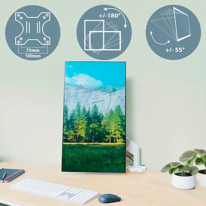 Artikelbild 8 für LEITZ Monitor-Halterung Ergo 64890085 lichtgrau für 1 Monitor, Tischklemme, Artikelnummer 103596