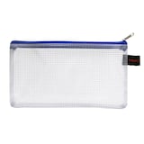 Artikelbild 1 für FolderSys Reißverschlussbeutel transparent/blau 0,15 mm, 1 St., Artikelnummer 101933