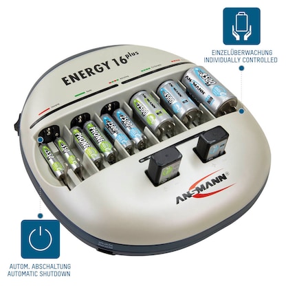 Artikelbild 3 für ANSMANN Energy 16 plus Akku-Ladegerät, Artikelnummer 267260