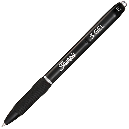 Artikelbild 9 für Sharpie S-GEL Gelschreiber, Schreibfarbe: schwarz, 1 St., Artikelnummer 592622