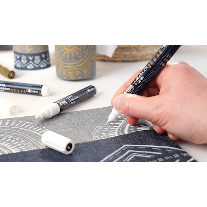 Artikelbild 9 für KREUL Opak fine Textilmarker weiß 1,0 - 2,0 mm, 1 St., Artikelnummer 115008