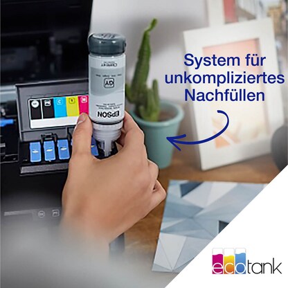 Artikelbild 5 für AKTION: EPSON EcoTank ET-8550 3 in 1 Tintenstrahl-Multifunktionsdrucker schwarz mit 80 Euro CashBack, Artikelnummer 454981